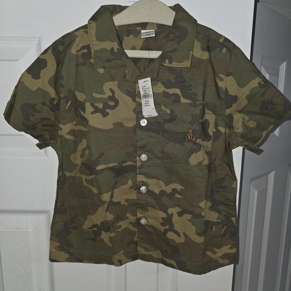 GAP Other - Gap | 4T Kids Camouflage Button-Up Shirt